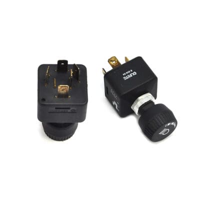 Switch Rotary Headlamp Off-Side-Head Three Position Splash-Proof 29A 5 Pin DURITE