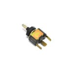 Switch Toggle Splashproof ON-OFF-Momentary ON with Rubber Gaiter 10A DURITE