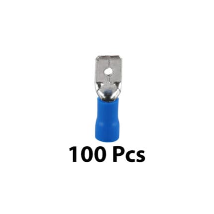 Terminal Blue Male 100 Pcs   A-PAL-BL