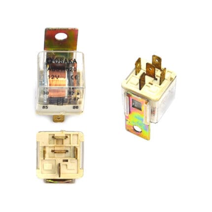 RELAY 12V 5P 30A 87a UNIVERSAL CLEAR