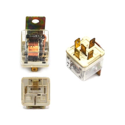 RELAY 24V 5P 30A 87a UNIVERSAL CLEAR