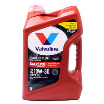 Oil Valvoline Maxlife Synthetic Blend 10W30 Gallon Gasoline