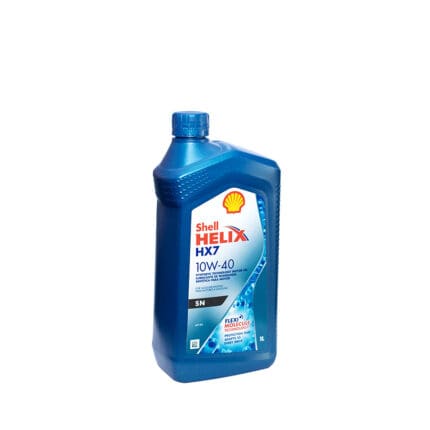 Oil Shell Helix HX7 Part Synthetic SAE 10W40 Quart Gasoline