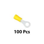 Terminal Yellow Hole No 6 100Pcs  A-5.5-6