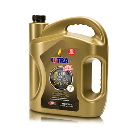 Oil NP Ultra High Mileage SAE 50 Gallon 5L  Diesel