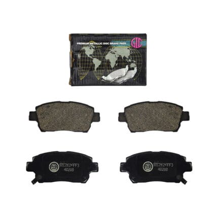 Disc Pads Toyota Corolla, Altis, Fielder '00-'08 NZE/ZZE12#, Yaris '99-'06 NCP/NLP/SCP/1#/2#, Prius '00-'11 NHW1#/2# Danaher (Front)