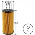 Oil Filter Isuzu Elf  NPR  NKR  NLR  NHR  NMR  NJR  Mazda Titan 4JJ1 Eng 5-10 Ton  Cartridge   OEM