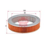 Air Filter Nissan B11  B12  A-1801 Sakura