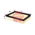 Air Filter Nissan Navara NP300 2014  Toyota Corolla 2016  16546-4KV0A Genuine Parts  A-61530 Sakura