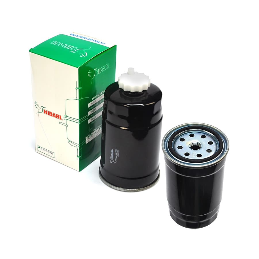 Fuel Filter Hyundai Tuscon H100 N M Sportage S8C Diesel 31922-2E900 Hibari Fuel Filter Hyundai H1 Starex ’07–’21, H100 ’04–ON, HD35 ’14–ON, i10-30 ’07–ON, IX35 ’09–ON, Santa Fe ’02–’06, Tucson ’04–ON, Kia Sportage ’04–’21 31922-2E900 Hibari