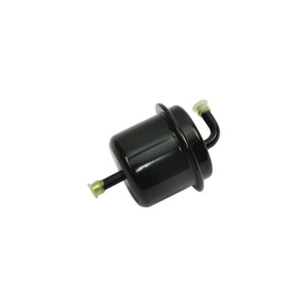 Fuel Filter Inline Metal L-Shape Universal  Black