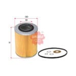 Oil Filter Nissan RD8  RD10 8 Cylinder  O-1808 Sakura