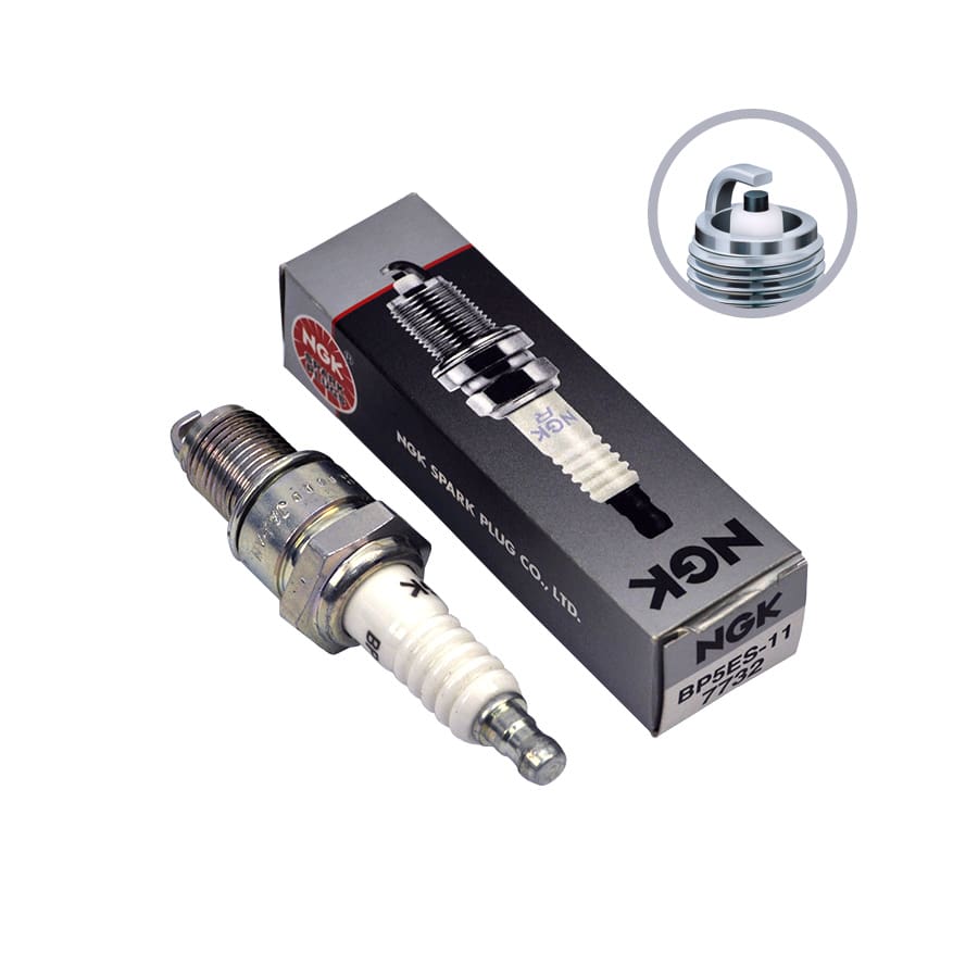 Spark Plug Nissan B11 B12 Mitsubishi Lancer RWD Toyota Corolla 120Y AE80 EE80 Etc BP5ES-11 NGK Spark Plug NGK BP5ES-11(7732)-Nissan, Toyota, Mitsubishi