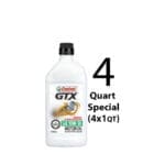 Oil Castrol 4Quart GTX Special SAE 10W30 Gasoline