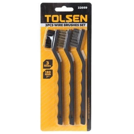 Wire Brush Set 3PC Tolsen 32059