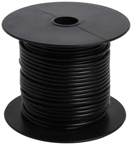 Wire Per Foot 10 Gauge Black (B&B)