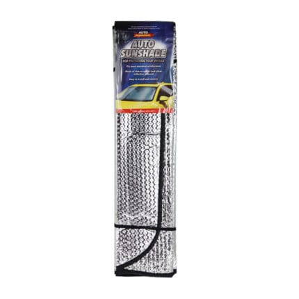 CAR WINDSCREEN SUNSHADE SILVER 51"X24"-HA0034
