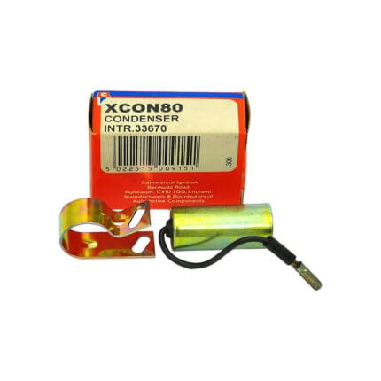 Condenser Renault 12, Peugeot, Nissan (Ducellier Type), XCON80 Commercial Ignition
