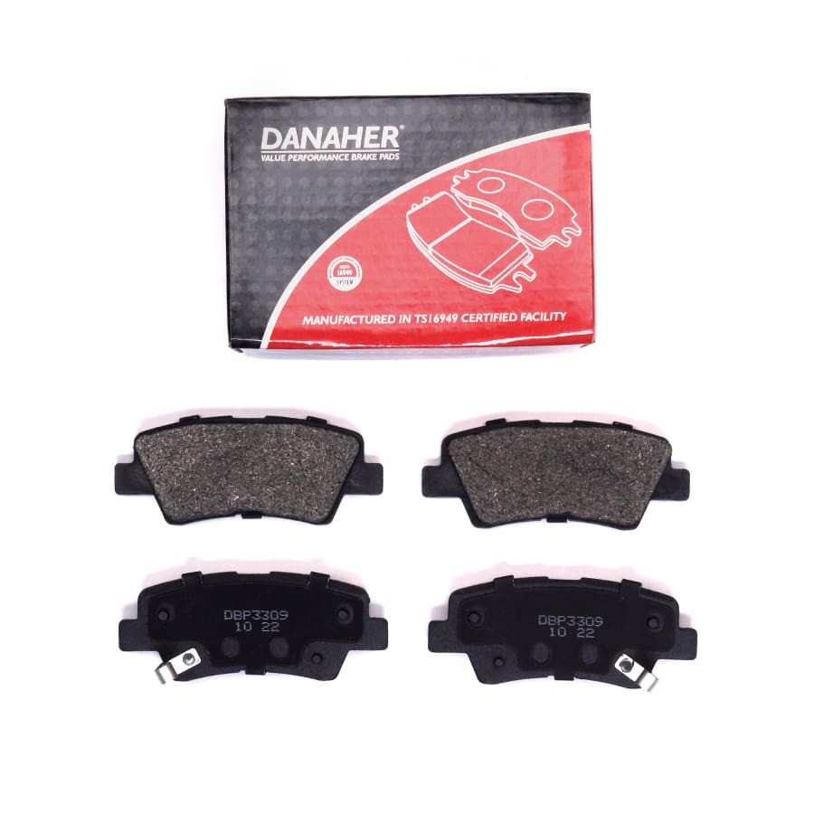 Disc Pads Hyundai Elantra 2014 ,Accent Blue ,Tucson Kia RIO,Sportage Danaher (Rear) Disc Pads Hyundai Elantra 2014 ,Accent Blue ,Tucson Kia RIO,Sportage Danaher (Rear)