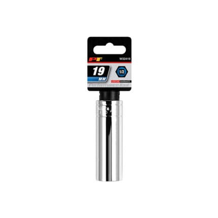 Socket 1/2" Drive 19mm Depth W32419 Performance Tools