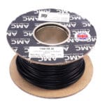 Wire Reel 10 Gauge (65/0.30mm) Single Core 35 AMP 30m(100ft) Black, RC0135B | TW4B.30 AMC