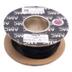 Wire Reel 12 Gauge (44/0.30mm) Single Core 28 AMP 30m(100ft) Black, RC0128B | TW3B.30 AMC