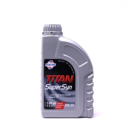 Oil FUCHS Titan SuperSyn  Full Synthetic 5W50 Quart