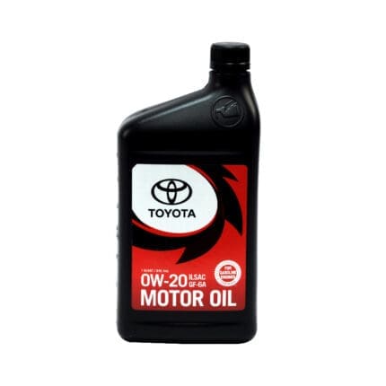 Oil Toyota Genuine 0W20 Synthetic Quart Gasoline 08880-80057