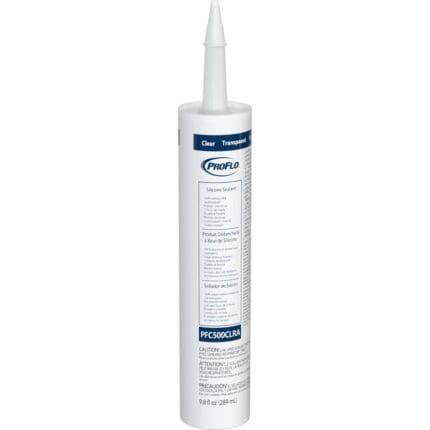 Silicone Sealant Clear ProFlo Cartridge 11oz- PFC500CLR