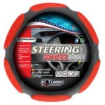 Steering Wheel Cover Foam Black-Red IGT KA-010-RD