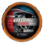 Steering wheel Cover Racing Brown IGT KOKO-23
