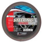 Steering Wheel Cover Holes Black-Red IGT OV310