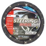 Steering Wheel Cover Bling Bling Black IGT WI-CRISTAL-BK