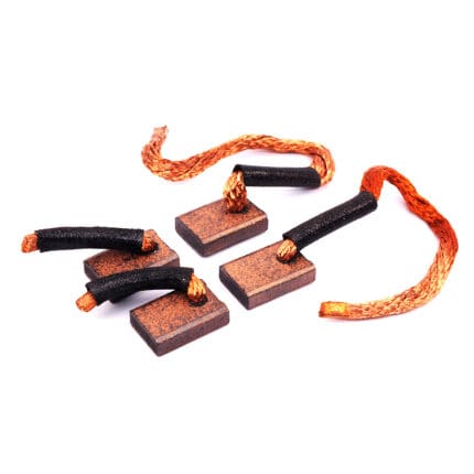 Carbon Brushes 4x12x17mm Starter Brush B14, 68-8312
