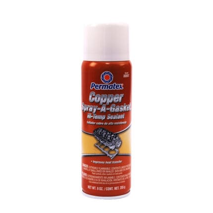 Aerosol Copper Spray Hi-Temp Gasket Sealant Permatex 9oz