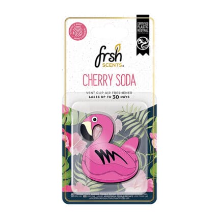 Frsh Scents Air Freshener Vent Clip Cherry Soda - FLAMINGO VO007