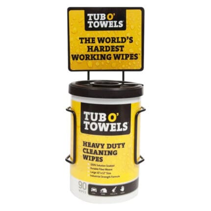 Tub O' Towels Wall Mount Bracket (90 Count), BRCKTTW90