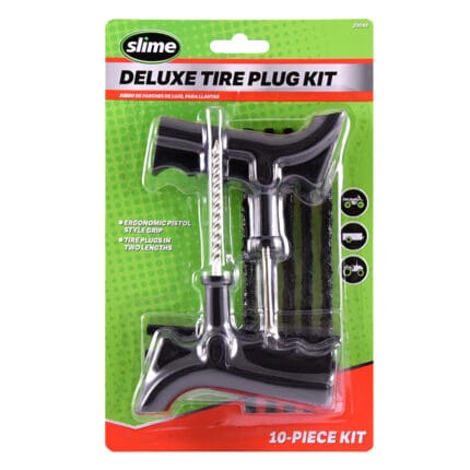 Slime Tire Plug Kit w/ Pistol Grip Style Deluxe Reamer/Plugger 20044