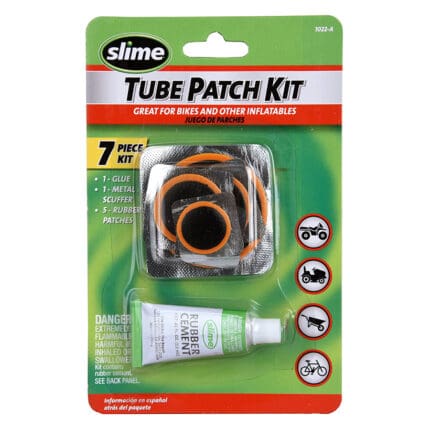 Slime Tube Patch Kit w/ 5 patches, scuffer, glue 1022-A