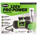 Tire Inflator Slime 120 Volt Direct Drive Inflator w/ Wall Mount 40045
