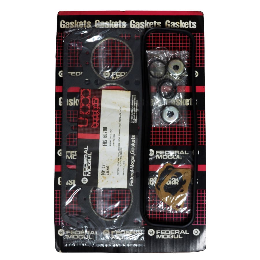 Gasket Full Kit Toyota Corolla 4K, Charmant 1300, FFS60208 Federal Mogul Gasket Full Kit Toyota Corolla 4K, Charmant 1300, FFS60208 Federal Mogul