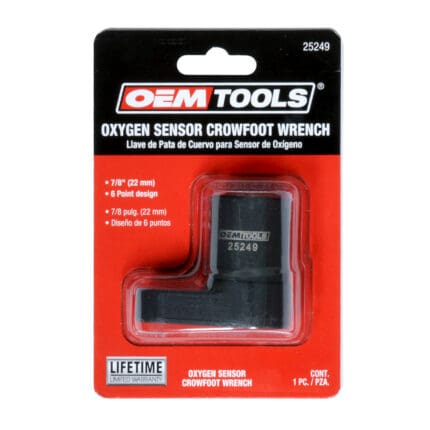 Oxygen Sensor Wrench Crowfoot 22mm 6 Point OEM TOOLS 25249