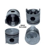 Piston and Rings Toyota Dyna 3B, 102mm SET OF 1, A350424 AE - STD