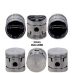 Pistons Bedford 214, 85.73mm SET OF 6, 12953 Enzed -+.060"/1.50mm