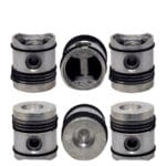 Pistons and Rings Bedford 381, 104.775mm SET OF 6, 350022 AE -+.040"/1.00mm
