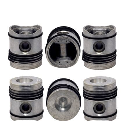 Pistons and Rings Bedford 381, 104.775mm SET OF 6, 350022 AE -+.040"/1.00mm