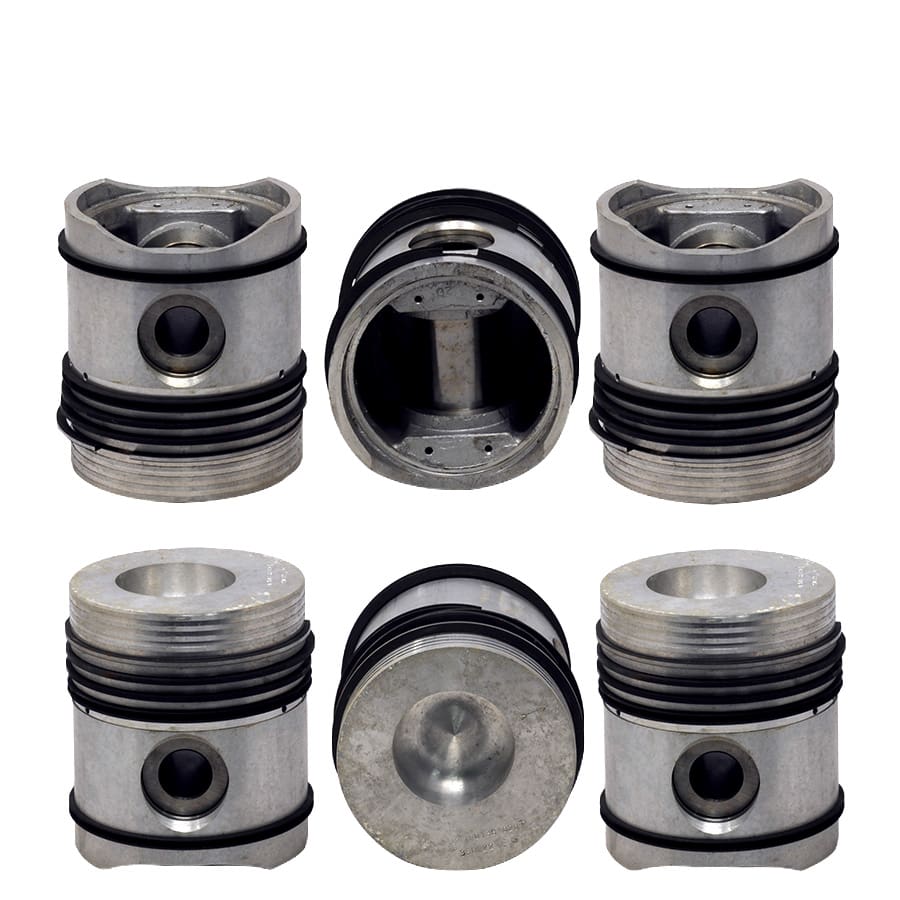 Pistons and Rings Bedford 381, 104.775mm SET OF 6, 350022 AE - STD Pistons and Rings Bedford 381, 104.775mm SET OF 6, 350022 AE -+.040"/1.00mm