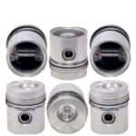 Pistons and Rings Ford D1010, 100mm SET OF 6, 350068 AE -+.020"/0.50mm