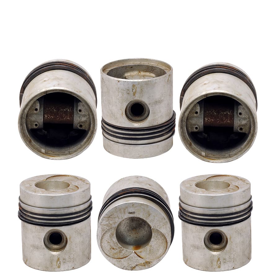 Pistons and Rings Ford D1210 365CC Eng., 104.775mm SET OF 6, 3125 Coventry -+.040"/1.00mm Pistons and Rings Ford D1210 365CC Eng., 104.775mm SET OF 6, 3125 Coventry -+.020"/0.50mm