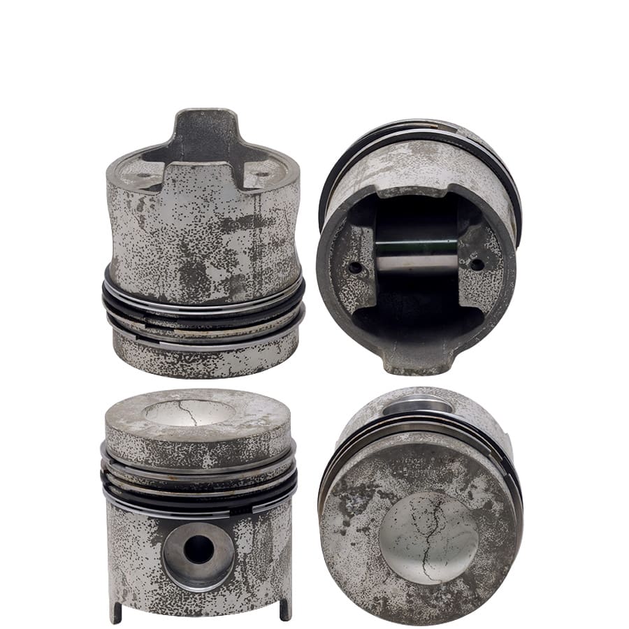 Piston and Rings Ford Tractor 6Cyl 7000, 7600 (Thick 1.625), 111.778mm SET OF 1, A350303 AE - STD Piston and Rings Ford Tractor 6Cyl 7000, 7600 (Thick 1.625), 111.778mm SET OF 1, A350303 AE -+.040"/1.00mm